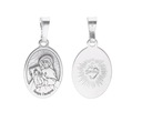 Strieborný Ag 925 medailón sv. Faustyna MDC019