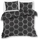 Obliečky z mikrovlákna 200x220 Hexagon Geometry
