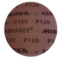 MIRKA ABRANET Brúsna sieťka P120 Suchý zips 150mm 50ks