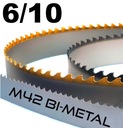 Bimetalová pásová píla na kov M42 13x06x1300
