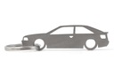 Kľúčenka Audi 80 kupé, nehrdzavejúca oceľ