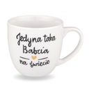 Hrnček 300 ml - zlaté srdce - perfektný darček pre babičku