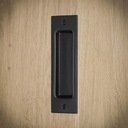 Zapustená kľučka dverí, čierna OTTO 2 165mm