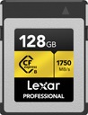 Lexar CFexpress Type B Pro Gold R1750/W1500 128GB