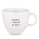 1 liter hrnčeka - druhý ... a ja sa vraciam do práce ...