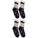 Fuzzy Slipper Socks Zimné ponožky 2 páry
