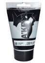 Strieborná akrylová farba 100 ml - 28