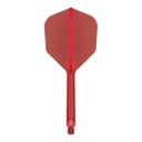 Terč K-Flex Feathers + Shafts Dart System Red Medium No.6