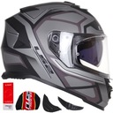 LS2 FF800 STORM FASTER titánová MOTOCYKLICKÁ PRILBA