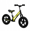 Detský balančný bicykel 2,8 kg Limetkový čierny