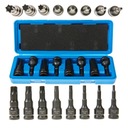 TORX NÁRAZOVÉ KĽÚČA T30-T80 1/2 CR-MO