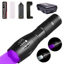 ZOOM + ULTRAVIOLET nabíjateľná LED baterka