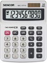 Stolná kalkulačka SEC 377/10, veľký 10-miestny LCD displej