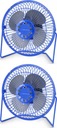 Esperanza Yugo USB ventilátor 14 cm modrý x2