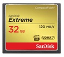 SANDISK CF KARTA 32GB EXTREME 120MB/s 800X UDMA 7