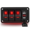 AUTOSPÍNAČE + USB + VOLTMETER - 06006