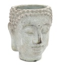 KVETINÁČ BUDDHA HEAD 20x19cm CEMENT