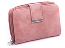 Dámska ružová stredná peňaženka do malej tašky, nová