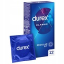 Durex Classic klasické hladké kondómy 12 ks