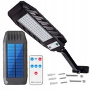 SOLÁRNE LED PULIČNÉ LAMPA 600W SO SÚMRAKOVÝM SENZOROM POHYBU + DIAĽKOVÉ OVLÁDANIE