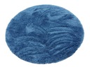 Protišmykový plyšový kruhový kúpeľňový koberec 120