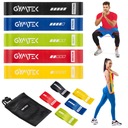 SADA 5 ODPOROVÝCH PÁSOV Tréningové PÁSY 0,5-30KG GYMTEK