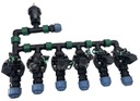 Zberač dažďových vtákov 6 sekcií HV 100 25mm + resp