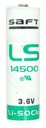 LÍTIOVÁ BATÉRIA SAFT LS14500/STD AA 3,6V LISOCL2 HQ