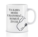 Hrnček Darček pre lekára (meno, káva šetrí)