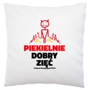 Pekelne dobrý zať Biely vankúš