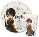 Sada tanierov, šálok, narodeniny Harryho Pottera
