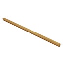 Drevená nábytková násada z dubu, tvar L, 544 mm