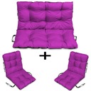 RATTAN nábytkové podsedáky 100X60X50 sada 2+1FUKS