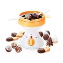 Plastový čokoládový syr FONDUE SET