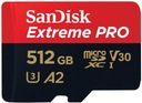 KARTA SANDISK EXTREME PRO MICROSDXC 512GB 200/1