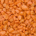 Oranžové dekoračné kamene 9-13mm 0,5kg