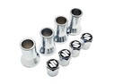 Matice + kryty ventilov SUZUKI CHROME tuning