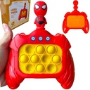 ELEKTRONICKÁ ARKÁDOVÁ HRA POP IT KONZOLA PUSH SPIDERMAN 80 ÚROVNÍ!