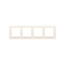 Simon 10 Quadruple frame cream CR4/41