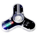 Fidget gyro Spinner SMD DIY KIT trojramenný spájkovací čip