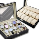 Box Case Organizer Watch Box 12pcs Elegant Collection