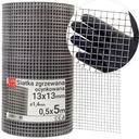 Plemenné pletivo 13x13 zvárané pozink v0,5m 5m