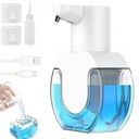 BEZDOTYKOVÝ DÁVKOVAČ TEKUTÉHO MYDLA AUTOMATICKÁ 420ML USB BATÉRIA
