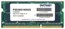 RAM PATRIOT SODIMM DDR3 8GB 1600MHz