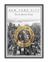 OBRAZOVÝ PLAGÁT V RÁME 33x43 cm New York P1084