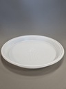 Biele taniere na opakované použitie 22 cm / 100 ks.