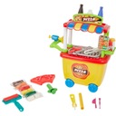 PLAYGO PLAY-DRY MODELING CREATIVE SET PIZZA FOOD TRUCK