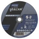 NORTON VULCAN rezací kotúč 230x1,9 OCEL