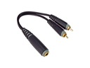 Jack TS 6,3mm - RCA adaptér KLOTZ AYU-6