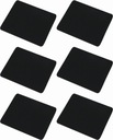 PODLOŽKA POD MYŠ ČIERNA 186x224x6mm Fellowes x 6
